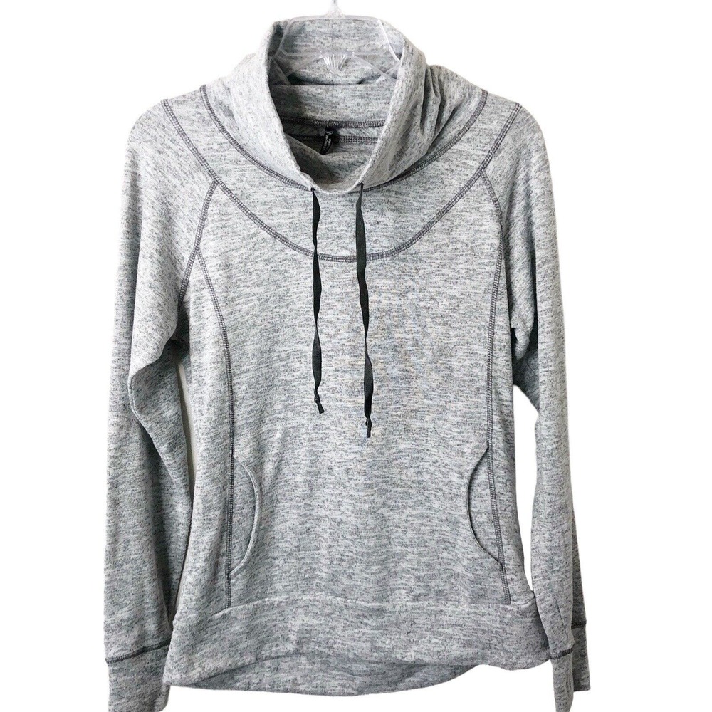 Kuhl Women's Lea Long Sleeve Pullover w/Thumbholes in Ash Size Medium